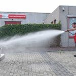 Brand Blussen Demonstratie