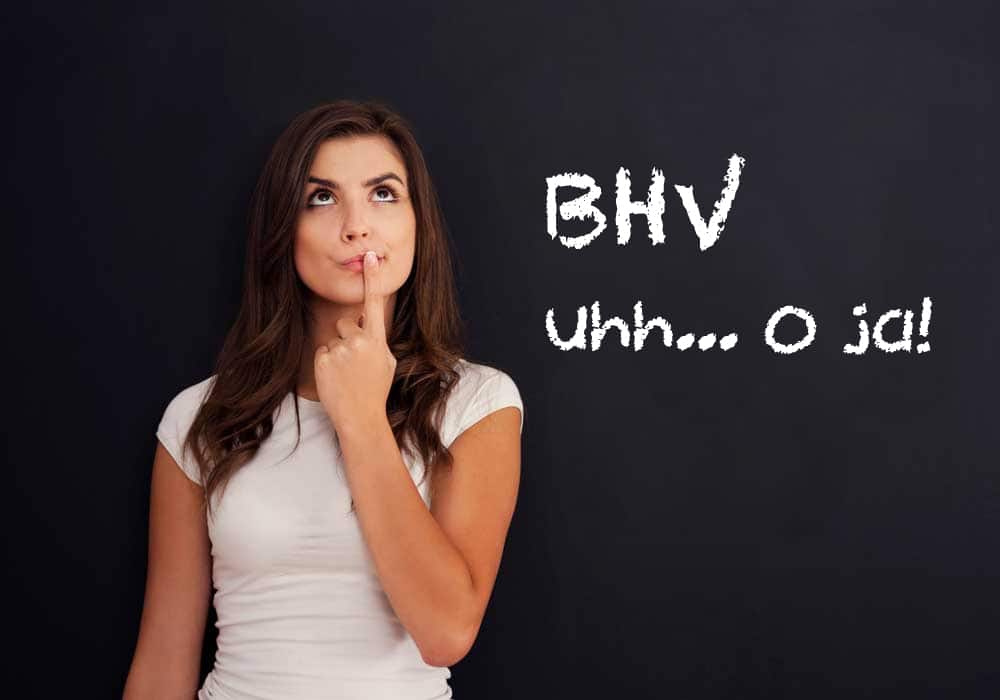 bhv herhaling hoe vaak