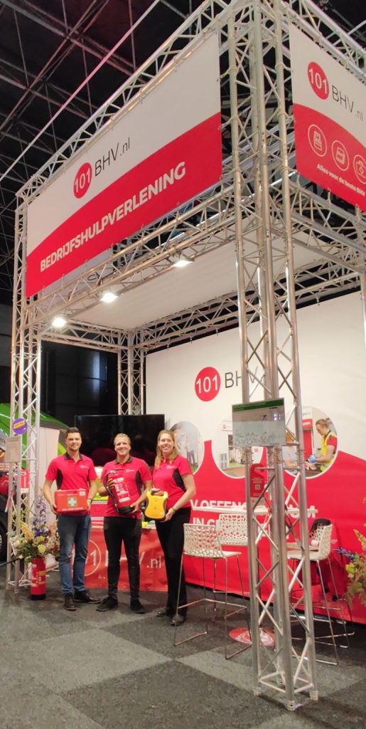Medewerkers 101bhv Bij De Beursstand