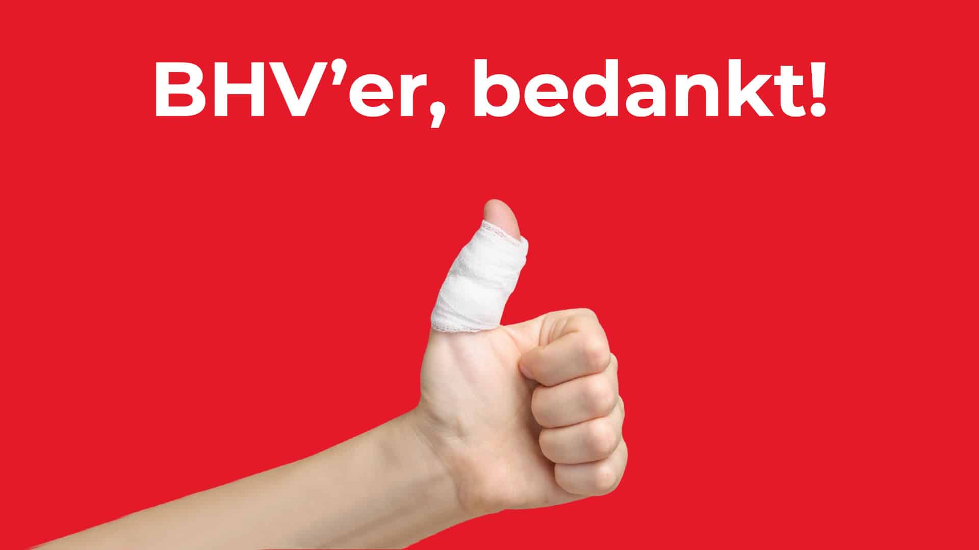 Bhv Bedankt