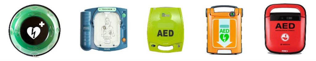 verschillende AED's